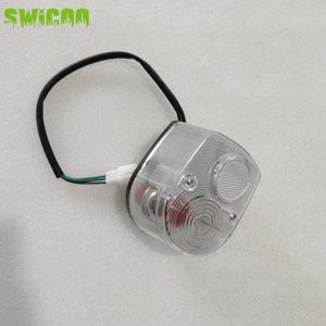Feu arrière rétro haute performance avec lentille transparente et ampoule rouge pour Honda Dax & <span class=keywords><strong>Skyteam</strong></span> - Product Image 2
