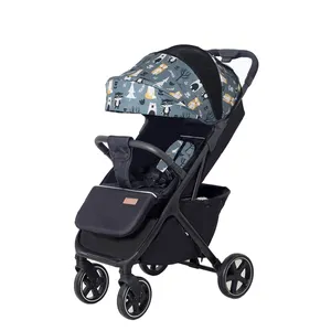 28/5000, оптовая продажа, компактная складная многопозиционная коляска с откидным навесом для детских колясок для путешествий