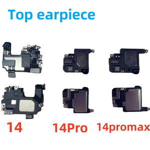 Venta al por mayor frontal superior auricular para <span class=keywords><strong>IPhone</strong></span> 15 14 Plus 13 12 Mini Pro Max oído altavoz Flex Cables para teléfono móvil - Product Image 5