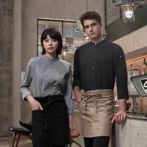 Uniforme professionnel pour le personnel d'hôtellerie, manches longues, polyester/coton, marque Yilong, pour le personnel de nettoyage des hôtels et des restaurants - Product Image 1