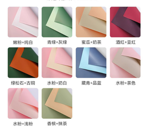 Papier d'emballage floral de haute qualité, best-seller, en feuilles et rouleaux, finition mate, papier coréen pour fleuristes, imperméable, vente en gros - Product Image 4