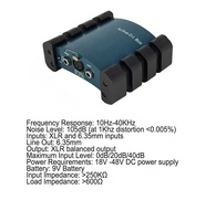 VOXFULL RX-133 Audio Professionnel Directement Box Active Guitar DI Box pour Studio Recording Stage Performance