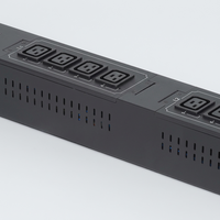 PDU Industrielle Intelligente Triphasée 480V 415V 276V C19 avec Mesure et Commutation, IPDU 32A 63A 12 Prises 22-52kW pour HPC, IA, GPU, Calcul et Surveillance à Distance