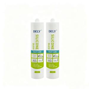 Scellant en silicone à base d'acétate, <span class=keywords><strong>colle</strong></span> adhésive imperméable pour verre et miroir - Product Image 1