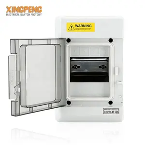 Boîtier de distribution <span class=keywords><strong>électrique</strong></span> en plastique pour intérieur, 4 voies, OEM, panneau de distribution <span class=keywords><strong>électrique</strong></span>, accessoires <span class=keywords><strong>électrique</strong></span>s, disjoncteur, boîte de protection MCB - Product Image 1