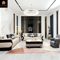 Foshan Fabrik Direktvertrieb Luxus Chesterfield Sofa-Set - Echtes Leder Modernes Design für Apartment Hotel Villa Nutzung