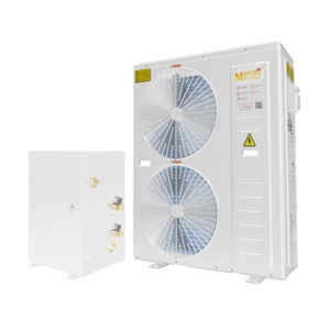 ปั๊มความร้อนอากาศสู่น้ำ R32/R410a แบบแยกส่วน ให้ความร้อน ERP A+++ 12kw 23kw ระบบทำความเย็นและน้ำร้อนใช้งานได้ 60Hz 220V/380V ปั๊มความร้อนอากาศสู่น้ำ 60Hz 220 - Product Image 2