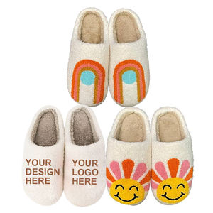 Pantuflas Personalizadas con Tu Diseño de Piel Sintética para Regalo, Sandalias Peludas para Mujer, Pantuflas de Casa Cálidas de Invierno para Dormitorio - Product Image 5