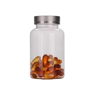 250ml Rỗng BPA free container Y vitamin Capsule chai nhựa