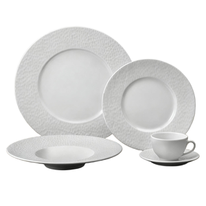 ชุดจานอาหารค่ำ HARVIT แบบนูน/<span class=keywords><strong>ล</strong></span>าย<span class=keywords><strong>ล</strong></span>ึก 20 ชิ้น ชุดเซรามิกดีไซน์มินิมอ<span class=keywords><strong>ล</strong></span>สไตล์อิตาลี - Product Image 1