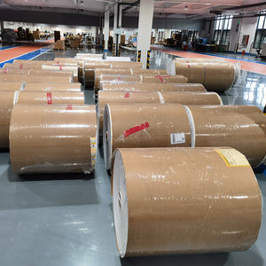 Papier autocollant transparent en vinyle personnalisé en gros pour fabricants, rouleau géant, imperméable, imprimable, matériau en feuilles de papier auto-adhésif - Product Image 2