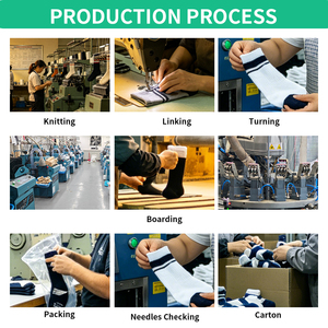 <span class=keywords><strong>Chaussettes</strong></span> de course mi-mollet pour hommes, personnalisables et en stock, fabrication classique en tricot, parfaites pour un usage quotidien et assorties à toutes les tenues. - Product Image 5