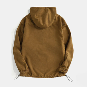 Sudadera de Algodón para Hombre, Sudadera con Capucha, Transpirable, Otoño, Fabricante OEM, Diseño Personalizado de Color Sólido - Product Image 2