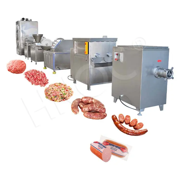 HNOC High Output Sausage Production Line The Cheapest Automatic Sausage Make Machine for Sale