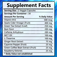 Capsules amincissantes et coupe-faim efficaces à marque privée OEM, à base d'extraits végétaux Keto, compatibles Keto, pour le contrôle du poids