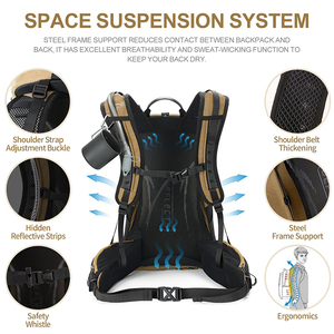 High Quality Luggage Bag Travel Classic Outdoor Casual Travelling Hiking <b>Backpacks</b> Camping Bag - Product Image 4