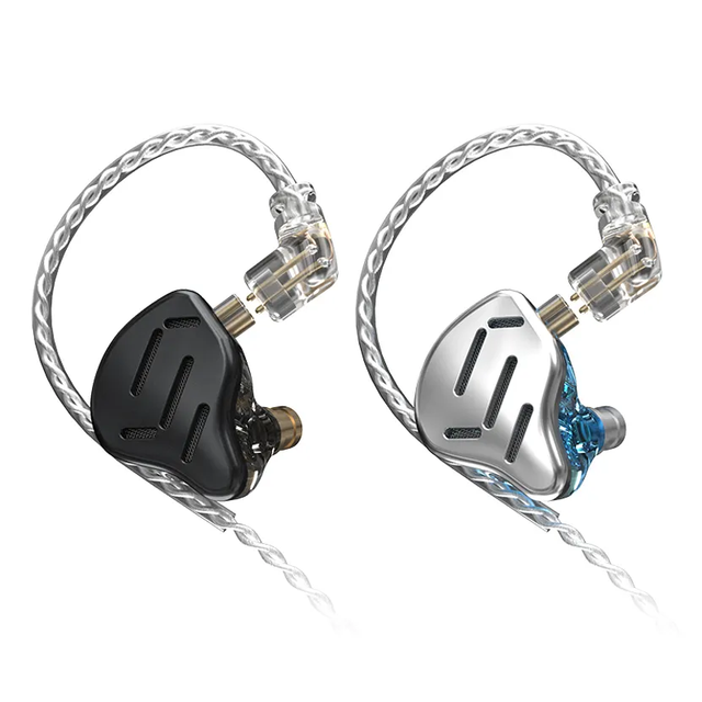 ZAX 7BA+1DD 16 Units Monitor Hybrid Technology Metal HIFI Bass In-ear with Mic Earphone Earbuds
