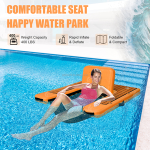 Drop Stitch nước chơi Thiết bị đảo Inflatable Dock nổi nền tảng thể thao dưới nước nổi ghế - Product Image 5