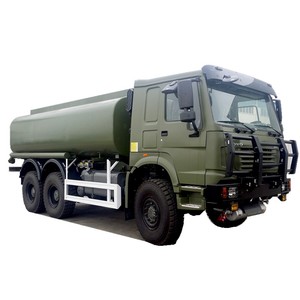 Camion Cisterna SINOTRUK HOWO 6X6 400HP 10.000L per Uso Fuoristrada - Product Image 1