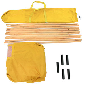 Tipi Infantil de Lona de Algodón de Alta Calidad, Hermosa Tipi Tradicional India, Casa de Juegos para Niños, Tienda de Campaña Tipi para Exteriores con Postes de Madera - Product Image 6