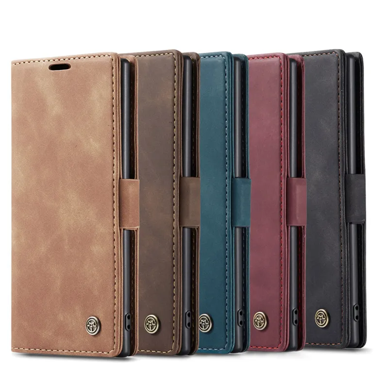 luxury pu mobile pouch for samsung note 10 leather wallet case flip,for samsung note 10 leather phone case