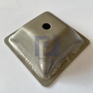 İstistackable Post palet için sac Metal özelleştirilmiş endüstriyel ayak kase istifleme çelik ayak palet - Product Image 3