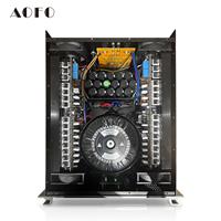 Penguat Daya Profesional Kelas TD 2CH 2500W X2 Penguat Audio PA Daya Tinggi Stabil 2 Ohm untuk Line Array Subwoofer OEM