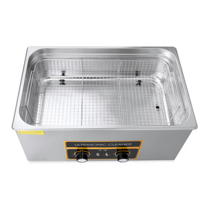 Appareil de cavitation sonique numérique Skymen ZX-080 22L pour laboratoire et clinique, 40 kHz, 480 W, minuterie, chauffage réglable pour outils dentaires et appareils de contention - Product Image 4