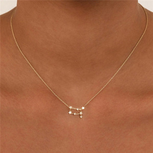 Collier personnalisé avec breloque zodiaque en argent sterling 925, cadeau d'anniversaire - Product Image 4