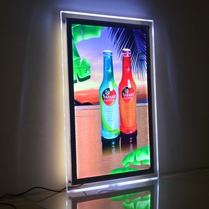 Menu A1 A2 A3 Khung Ảnh Tùy Chỉnh Bán Buôn Hiển Thị Dấu Hiệu Mỏng Tin Nhắn Quảng Cáo Acrylic Hộp Đèn <span class=keywords><strong>Led</strong></span> - Product Image 3