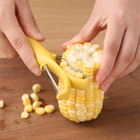 Groothandelsprijs Keuken Groente-En Fruitschiller, Aardappelschiller, Creatieve 2-in-1multifunctionele Dunschiller Voor Het Dorsen Van Maïs