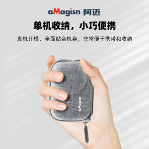 aMagisn Action <b>Camera</b> Case Nylon Portable for DJI Osmo Action4 3 Mini Storage <b>Bag</b> - Product Image 5