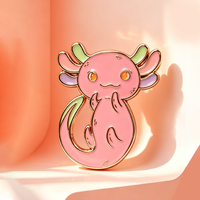 Badge métallique pliable de haute qualité, personnalisé, avec ouverture à charnière, émail dur, épinglette pliante personnalisée en émail