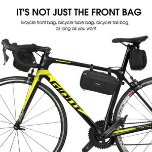 Sacoche de vélo unisexe grande capacité WEST BIKING 3-en-1, sacoche de guidon imperméable pour VTT et vélo de route - Product Image 6