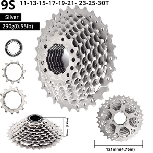 Piezas de Bicicleta SWTXO, Cassette para Bicicleta de Carretera de 9 Velocidades, <span class=keywords><strong>11</strong></span>-23T, 25T, 28T, 30T, 32T, 34T, 36T, para <span class=keywords><strong>SHIMANO</strong></span> - Product Image 2