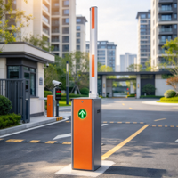 Barrière de stationnement automatique sans balais de deuxième génération 120W pour le contrôle d'accès des véhicules en usine et résidentiellement