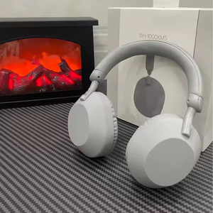 WH-1000XM5 Có Thể Gập Lại Hifi Tai Nghe Không Dây Sâu Bass Stereo Cho Bluetooth Tai Nghe HI-RES Âm Thanh Kim Loại Mic Headband Cho - Product Image 2
