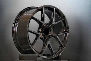 SY-402 Cerchi Forgiati Classici FI-R EVO da 17 18 19 Pollici in Bronzo Opaco/Platino Lucido/Nero Satinato per BMW M3 M4 M5 M6 M7 - Product Image 4