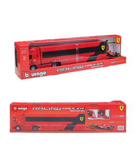 <span class=keywords><strong>Burago</strong></span> 1:43 Modèle de camion porte-conteneurs en alliage semi-remorque <span class=keywords><strong>F1</strong></span> Racing Iveco S-Way570/ SF-24 MCL38 Jouet pour adulte et garçon Nouveauté 2026 - Product Image 1