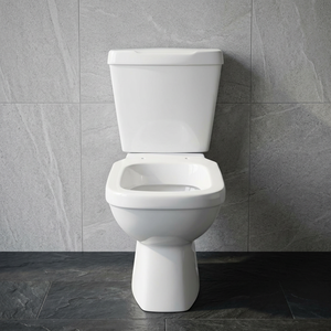 Inodoro Moderno de Cerámica de Dos Piezas, Montado en el Suelo, con Doble Descarga, Ecológico - Product Image 5