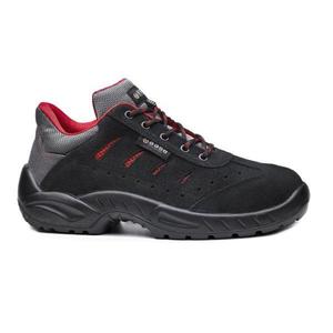 Calzado de Seguridad Base Toledo Negro Rojo Talla 41 S1P SRC Electroestático Clase A - Product Image 1