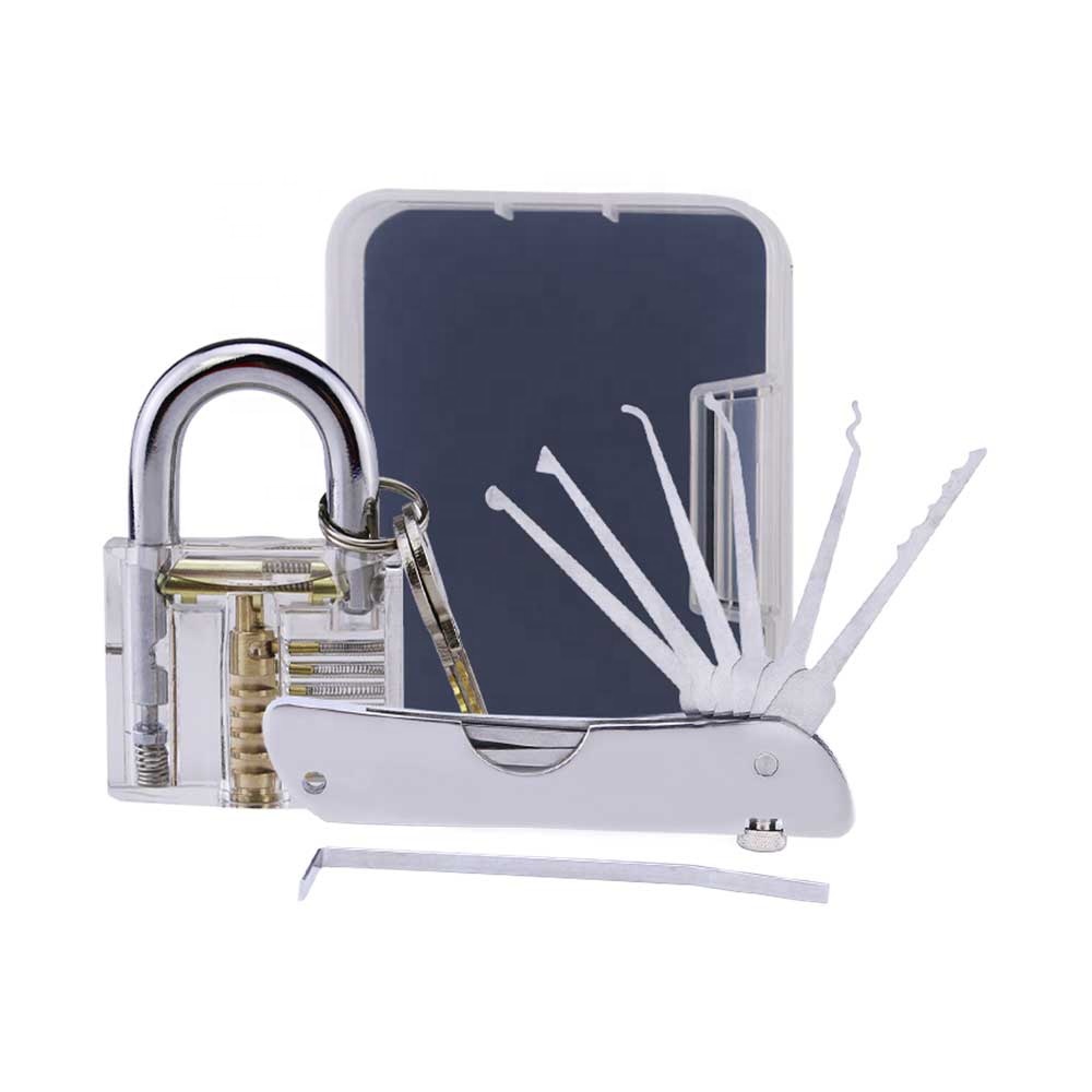 9Pcs Stainless Steel Opener Keys Unlocking Repairing Tools Kit