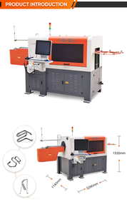 Dobladora de alambre 3D de alta velocidad de flexión, máquina dobladora de alambre CNC, fabricante - Product Image 2