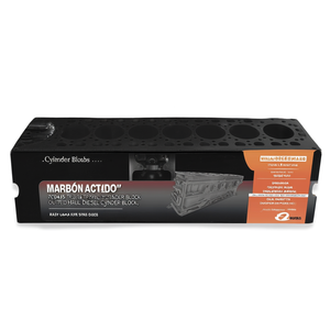 Bloc-cylindres long vintage pour camion, référence 7C0435, pour remplacement direct, compatible avec les camions de transport diesel de conception ancienne - Product Image 1