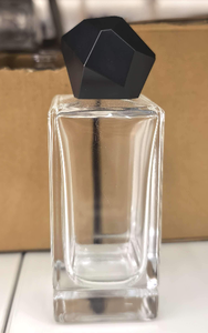 Botellas de Perfume de Vidrio Transparente de 30ML 50ML 100ML, Forma Cilíndrica con Tapa de Rosca de Plástico para Uso Industrial y Aromaterapia - Product Image 2