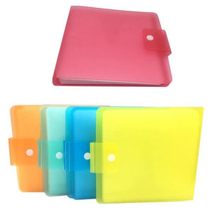Factory Custom Colorful 12 Pcs CD DVD Storage Box <b>Plastic</b> <b>Disc</b> Bag for Home Car Office Use Portable Durable Lightweight - Product Image 6