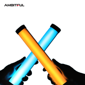 Ambitful A2 RGB 2500-8500K RGB นำ<span class=keywords><strong>หลอด</strong></span><span class=keywords><strong>ไฟ</strong></span>ติดวิดีโอ CRI 95 + TLCI 97 + มีแอปแบตเตอรี่ลิเธียมในตัวฟังก์ชันแม่เหล็ก - Product Image 1