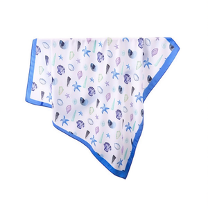 Asciugamano in microfibra ZiLan Ocean Shell Square 70x70 cm ad asciugatura rapida per viaggi estivi - Product Image 1