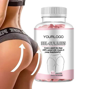 תוסף תזונה צמחי ויטמינים לנשים בוגרות לשיפור הישבן והירכיים Bbl Gummies - Product Image 1