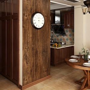 <span class=keywords><strong>Papel</strong></span> <span class=keywords><strong>Tapiz</strong></span> Autoadhesivo Removible, Compatible con Gabinetes de Madera, Refrigeradores, Película de Vinilo con Diseño de Grano Marrón <span class=keywords><strong>para</strong></span> Electrodomésticos de Cocina - Product Image 5